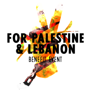Save Palaestine & Lebanon poster - Studio Fon