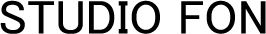 Studio Fon TYpo Logo