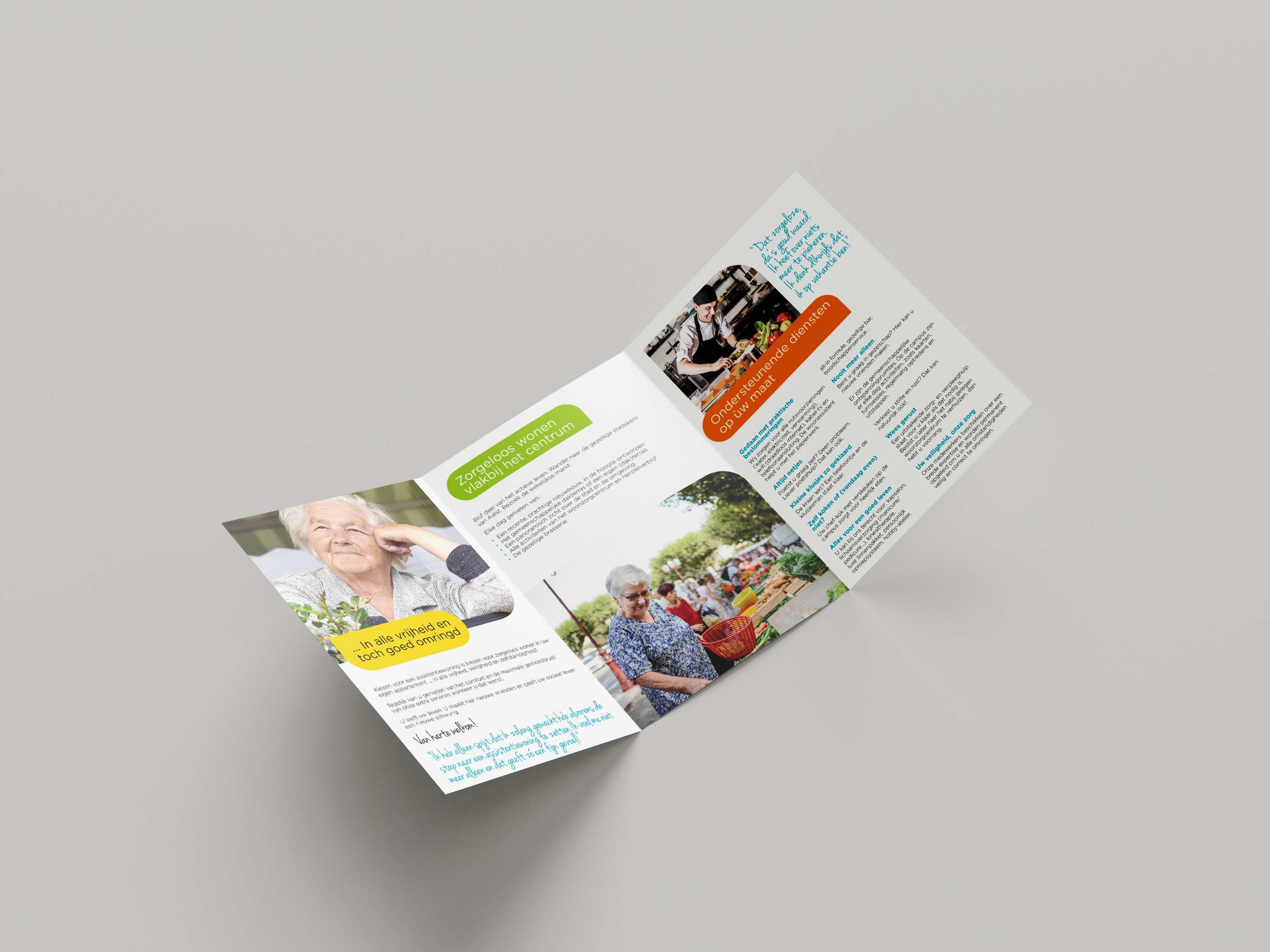 Mock up Bside A5 brochure - Studio Fon