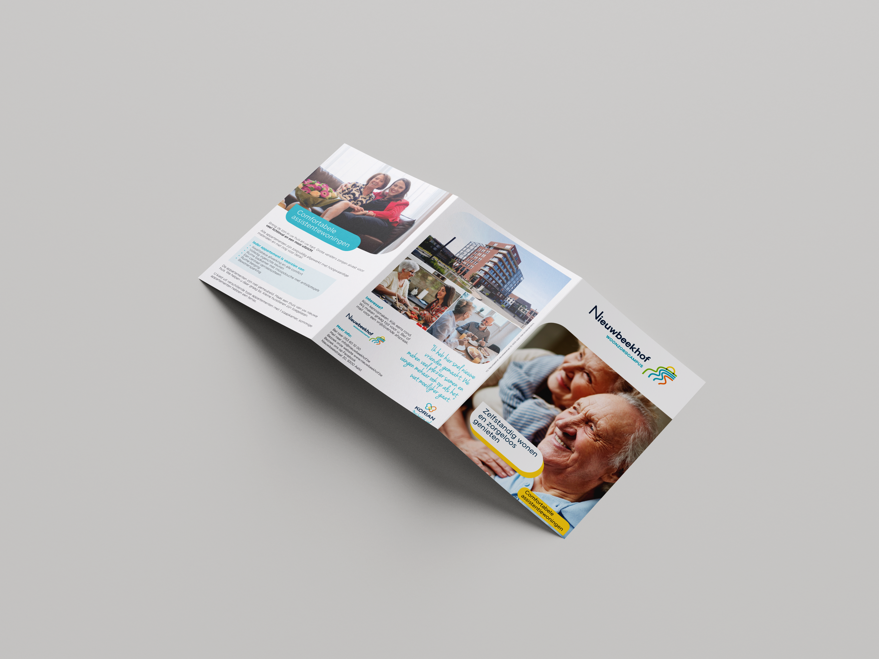 Mock up A5 Aside brochure - Studio Fon